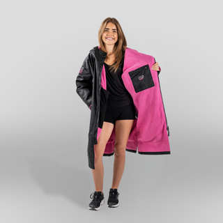 CosiRobe -  Waterproof Dry Changing Robe -  Stealth (Pink Edition)