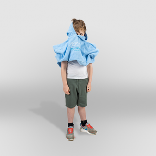 Kid's Hooded Poncho Towel