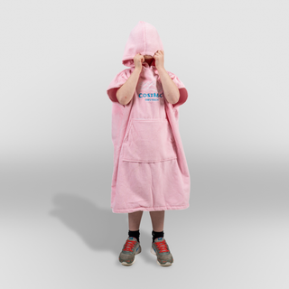 Kid's Hooded Poncho Towel