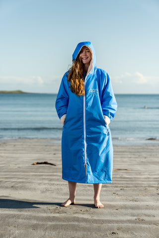 CosiRobe -  Waterproof Dry Changing Robe -  Santorini Blue