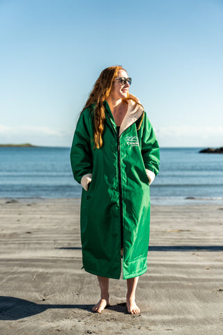 CosiRobe -  Waterproof Dry Changing Robe -  Emerald Green