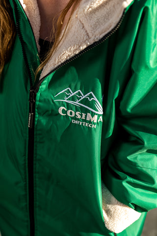CosiRobe -  Waterproof Dry Changing Robe -  Emerald Green