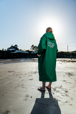 CosiRobe -  Waterproof Dry Changing Robe -  Emerald Green