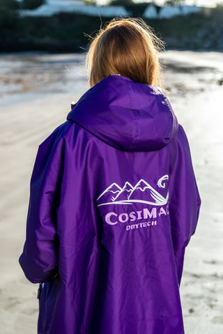 CosiRobe -  Waterproof Dry Changing Robe -  Electric Purple