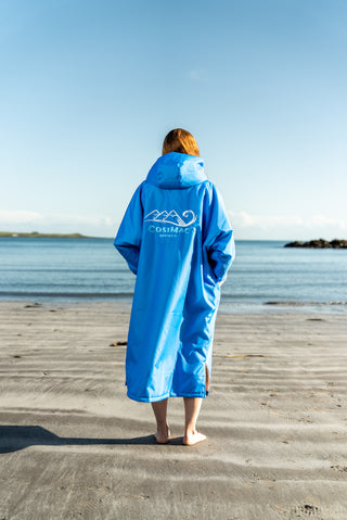 CosiRobe -  Waterproof Dry Changing Robe -  Santorini Blue