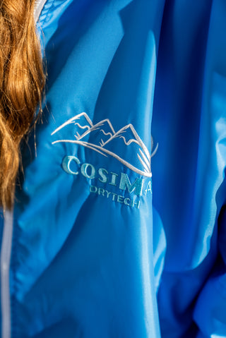 CosiRobe -  Waterproof Dry Changing Robe -  Santorini Blue