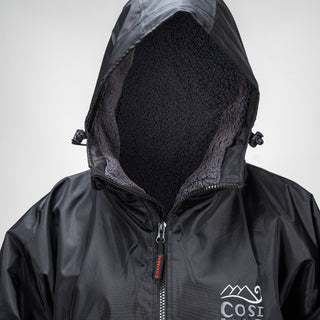 CosiRobe -  Waterproof Dry Changing Robe - Stealth Black
