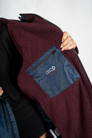 CosiFlex -  Waterproof Dry Changing Robe -  Midnight Navy