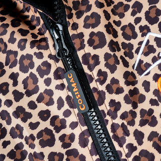 CosiRobe -  Waterproof Dry Changing Robe -  Leopard Print