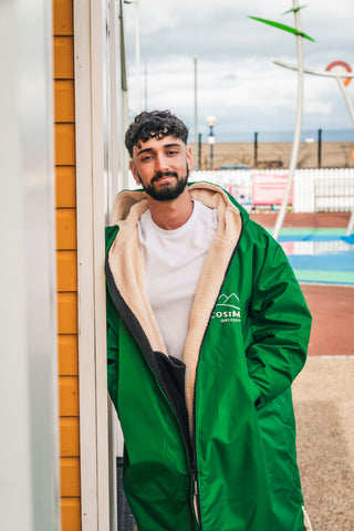 CosiRobe -  Waterproof Dry Changing Robe -  Emerald Green