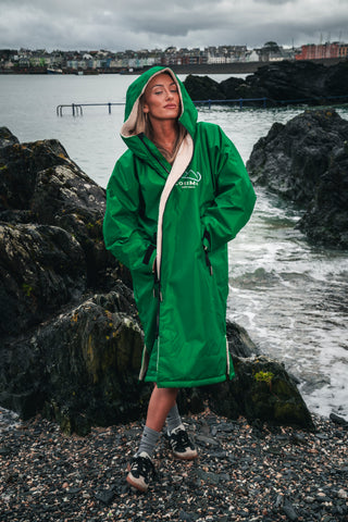 CosiRobe -  Waterproof Dry Changing Robe -  Emerald Green