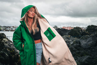 CosiRobe -  Waterproof Dry Changing Robe -  Emerald Green