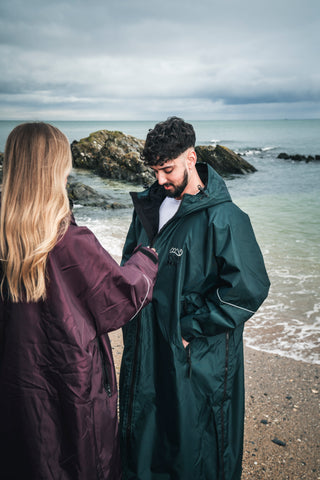 CosiFlex -  Waterproof Dry Changing Robe -  Forest Green