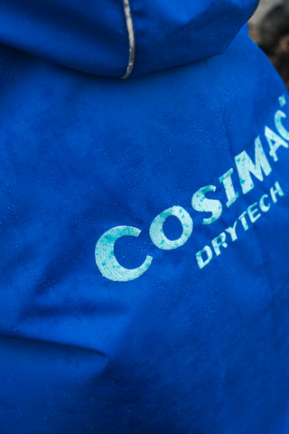 CosiFlex Kids -  Waterproof Dry Changing Robe -  Blue/Grey