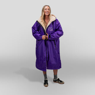 CosiRobe -  Waterproof Dry Changing Robe -  Electric Purple