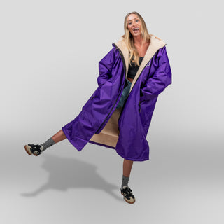 CosiRobe -  Waterproof Dry Changing Robe - Scrabo Striders Edition (Adult)