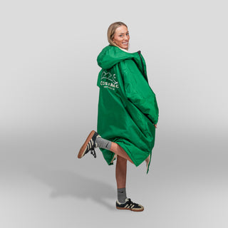 CosiRobe -  Waterproof Dry Changing Robe -  Emerald Green
