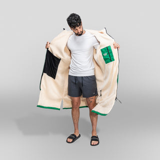 CosiRobe -  Waterproof Dry Changing Robe -  Emerald Green