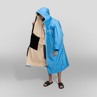 CosiRobe -  Waterproof Dry Changing Robe -  Santorini Blue